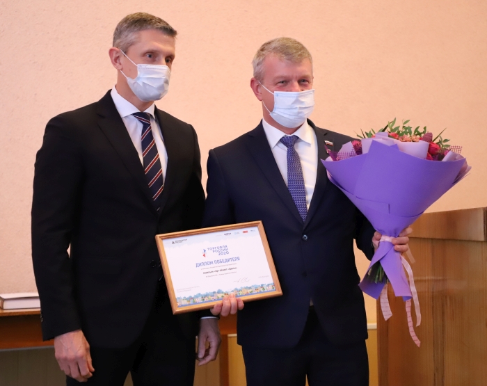 ДВ Клинцах наградили победителя конкурса «Торговля России»