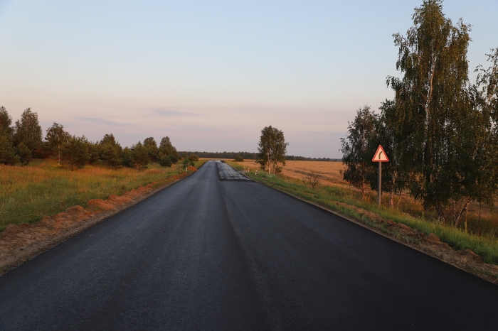 Продолжается масштабный ремонт автомобильной дороги Мартьяновка – Стародуб