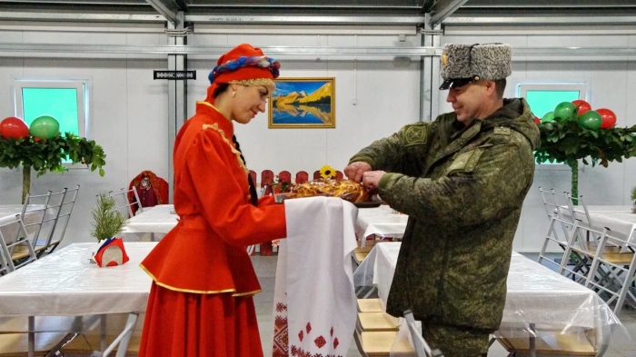 В 254-ом гвардейском МСП имени Александра Матросова прошёл День белорусской кухни