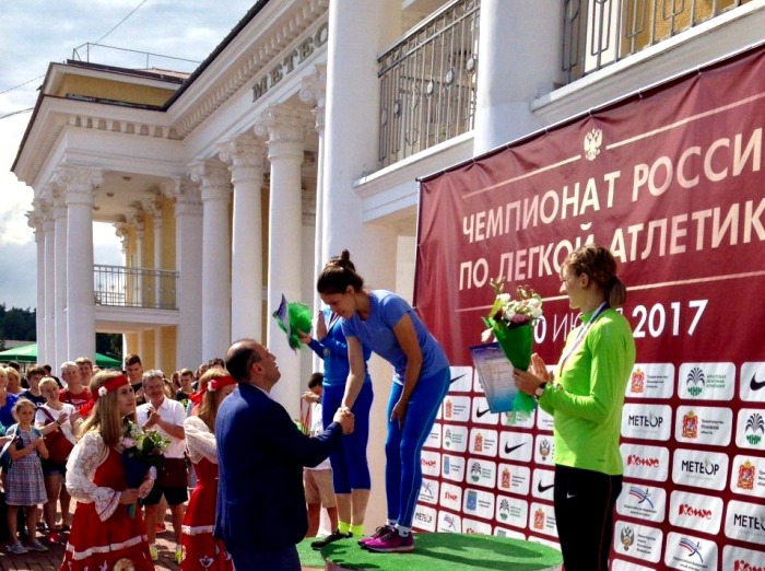 Дарья Нидбайкина из Клинцов стала чемпионкой России в тройном прыжке