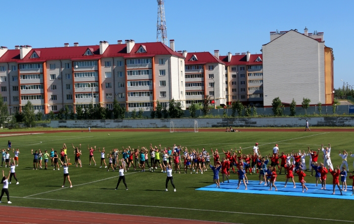В Клинцах проходят праздничные мероприятия, посвященные Дню физкультурника