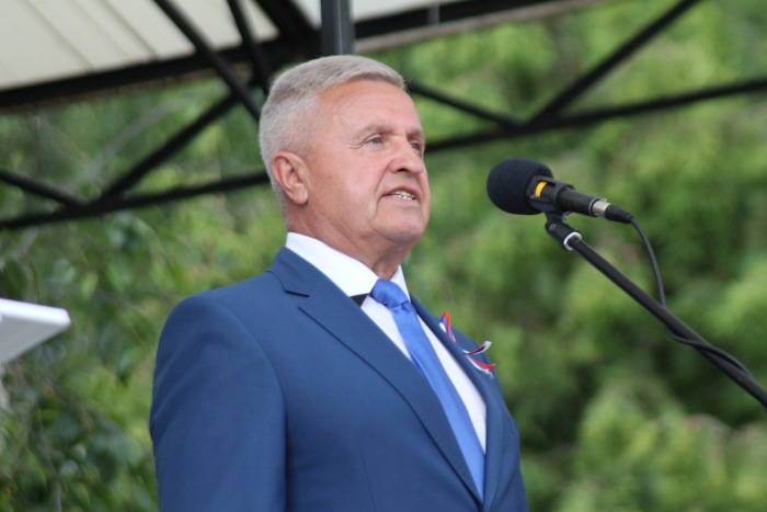 Город Клинцы отмечает День России