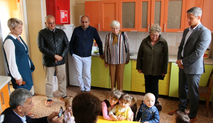 Руководство фонда имени Андрея Карлова и турецкая делегация посетили Клинцовский дом ребенка