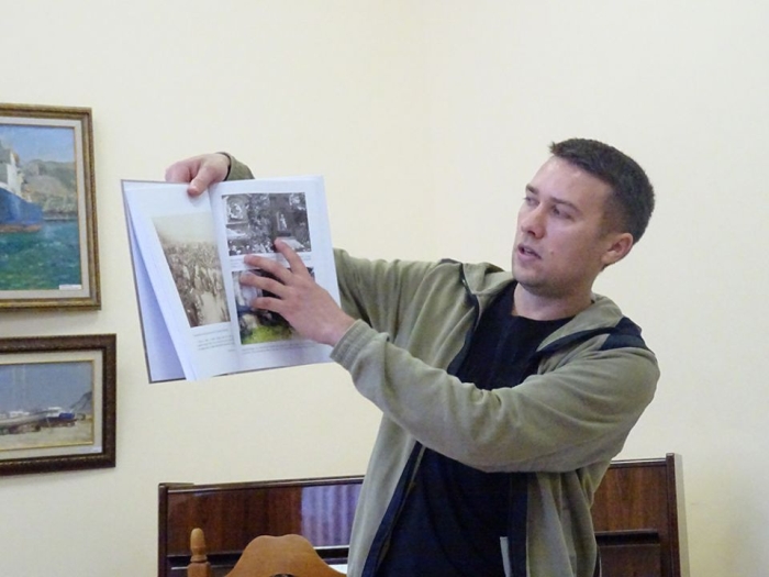 В Брянске состоялась презентация книг краеведа Александра Дудникова 