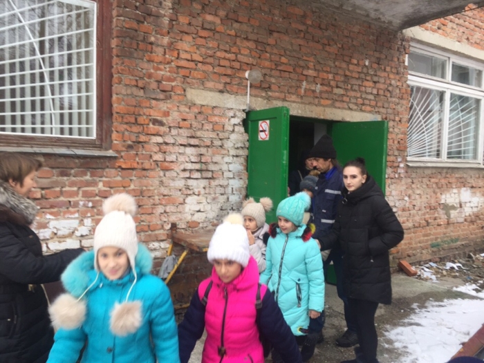 В Клинцах прошла учебная эвакуация