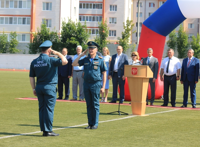 В Клинцах состоялось открытие XXIII межрегионального слета-соревнований «Школа безопасности»