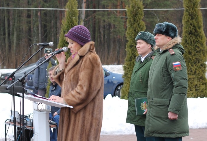 В День защитника Отечества клинчане возложили цветы к памятнику «Героям Отечества»