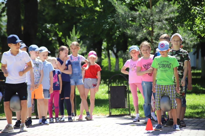 В Клинцах состоялась детская спортивная эстафета