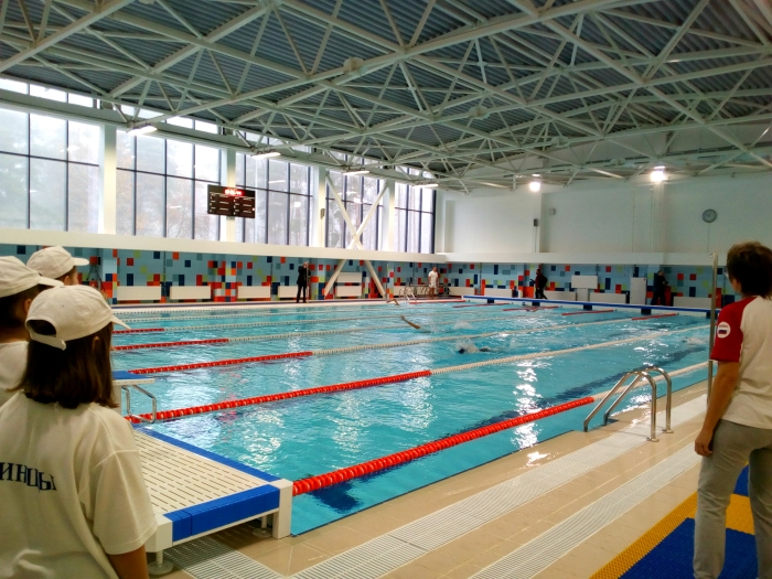 В Клинцах состоялось открытие спортивного комплекса с тремя плавательными бассейнами 