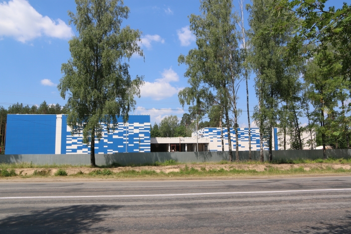 В Клинцах в строящемся ФОКе активно ведутся отделочные работы 
