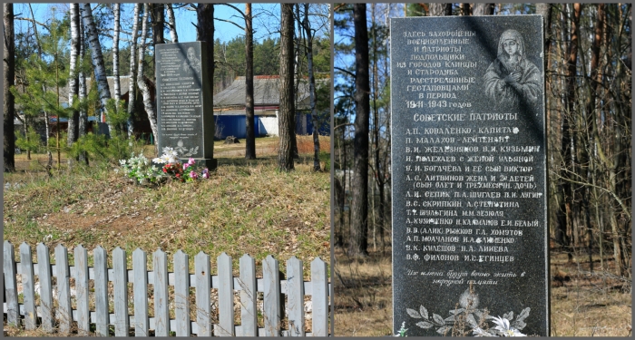  Братская могила, Вьюнка, Клинцовский район