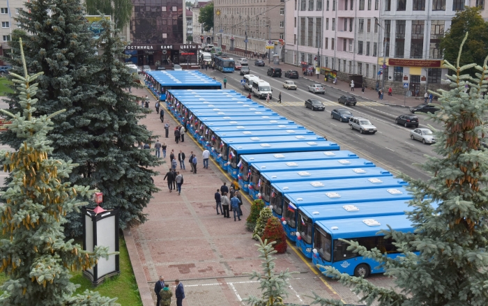 Брянское пассажирское автотранспортное предприятие получило 28 новых автобусов 
