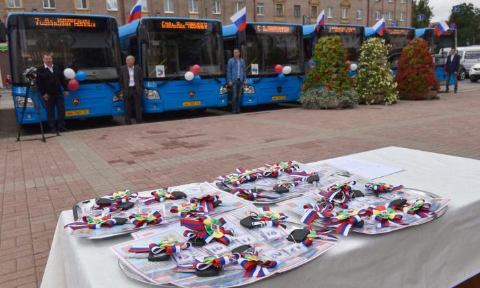 Брянское пассажирское автотранспортное предприятие получило 28 новых автобусов 