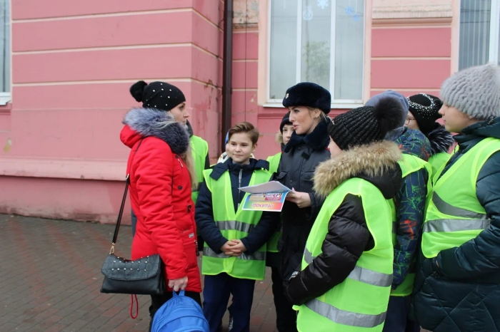 В Клинцах прошла акция «Пешеход на переход!»
