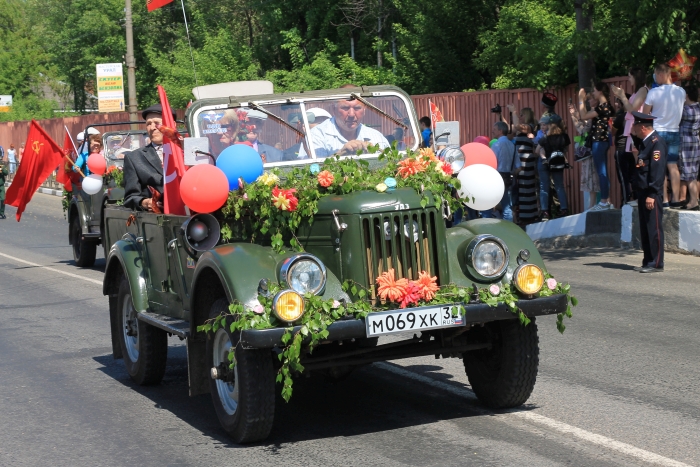 Раритетный советский джип является постоянным участником парадов и автопробегов в Клинцах