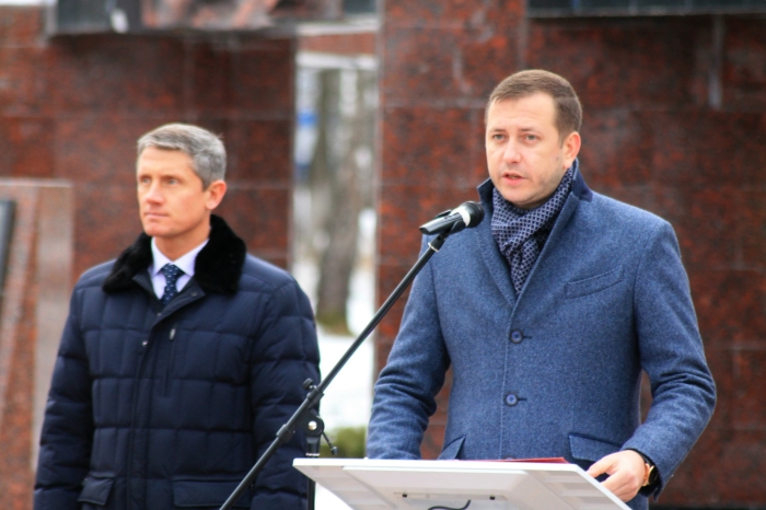 Митинг в честь Дня Героев Отечества прошел в Клинцах