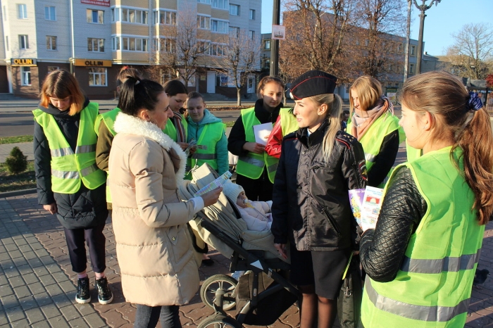 В Клинцах прошла акция «Пешеход - убедись в безопасности перехода!»