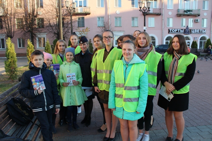 В Клинцах прошла акция «Пешеход - убедись в безопасности перехода!»