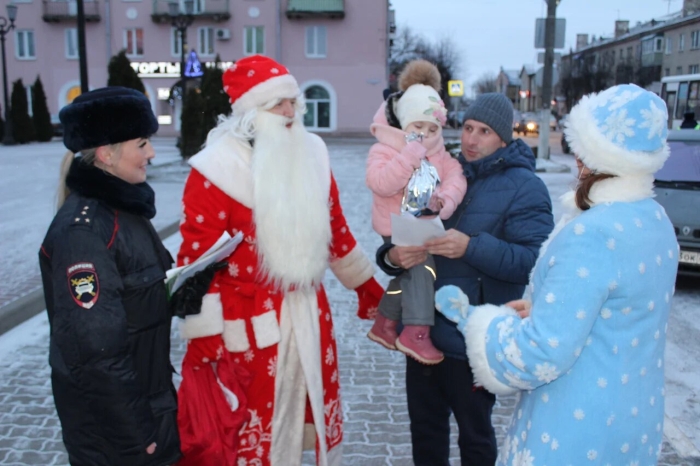 Новогодний сюрприз по Правилам дорожного движения