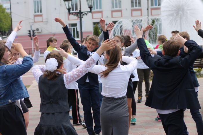 В Клинцах прошел фестиваль детских общественных организаций «Планета Детства»