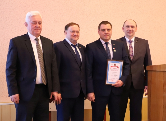 В Клинцах состоялась церемония награждения Почетными грамотами Брянской областной Думы