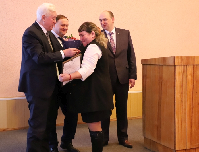 В Клинцах состоялась церемония награждения Почетными грамотами Брянской областной Думы