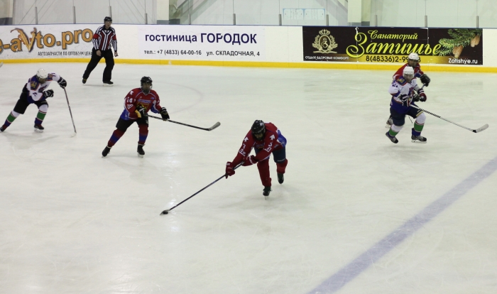 В рамках НХЛ в городе Клинцы состоялся матч 