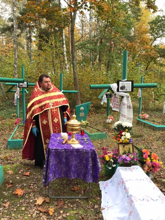 В Новозыбковском районе состоялось отпевание иеромонаха Серафима