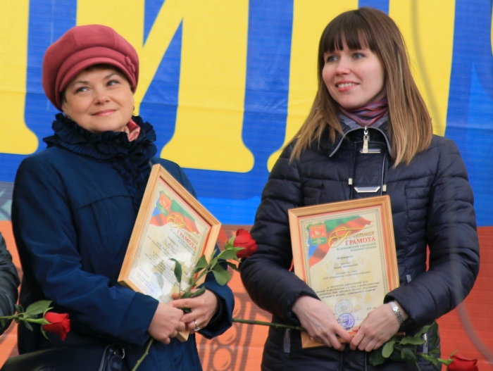 В Клинцах прошел митинг, посвящённый воссоединению Крыма и Севастополя с Российской Федерацией