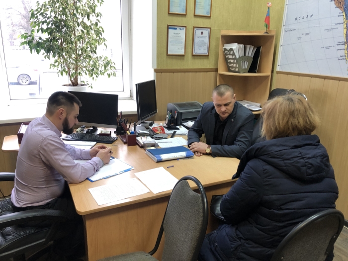 В Клинцах депутаты провели прием граждан