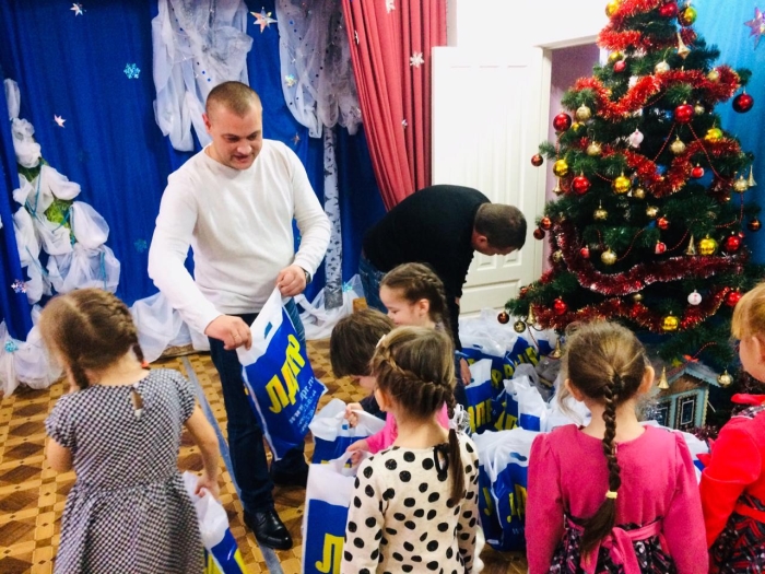 Дошкольники Клинцовского района получили подарки от ЛДПР
