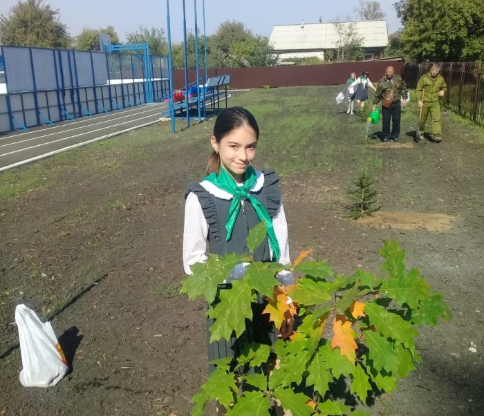 В Клинцах состоялась закладка памятной аллеи