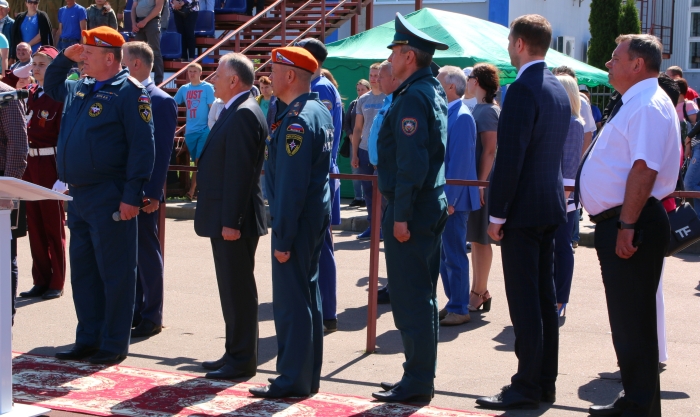 В Клинцах состоялось открытие региональных соревнований «Школа безопасности»