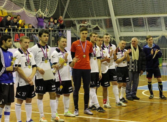 Определились победители и призеры открытого чемпионата города Клинцы по мини-футболу