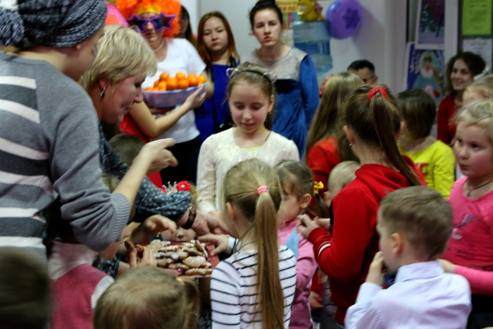 В Клинцах прошел благотворительный новогодний праздник