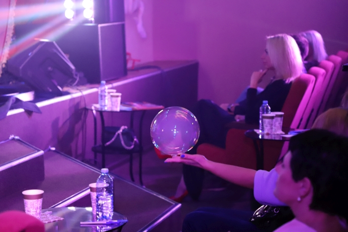 В санатории «Затишье» состоялось «Шоу мыльных пузырей»