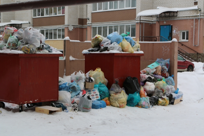 Очередной мусорный коллапс в Клинцах