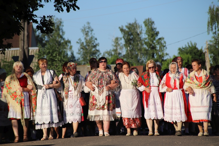 В Клинцовском районе прошел фольклорный праздник «Ольховские перезвоны»