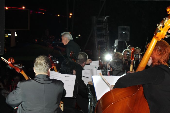 Эстрадно-симфонический оркестр Могилевской капеллы выступил в городе Клинцы на День города
