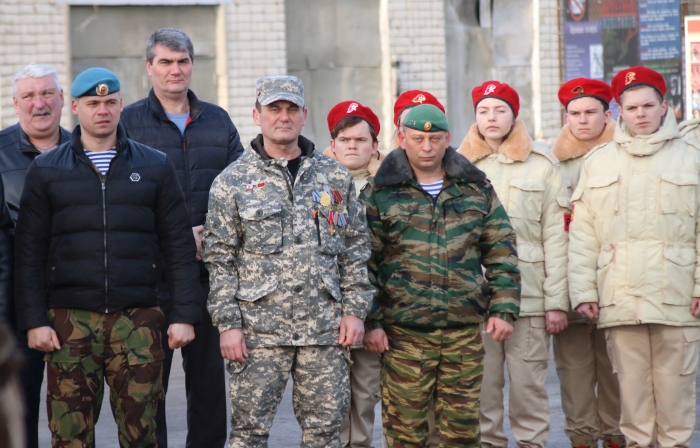 Памятник «Ветеранам боевых действий» открыли в Клинцах