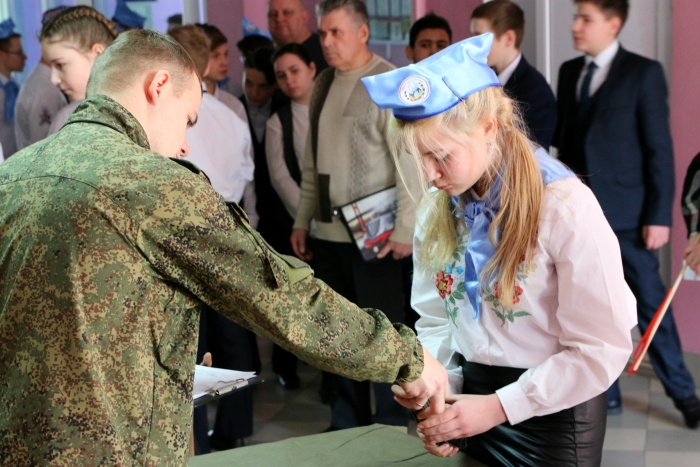 В Клинцах прошла военно-патриотическая игра «Растим патриотов»
