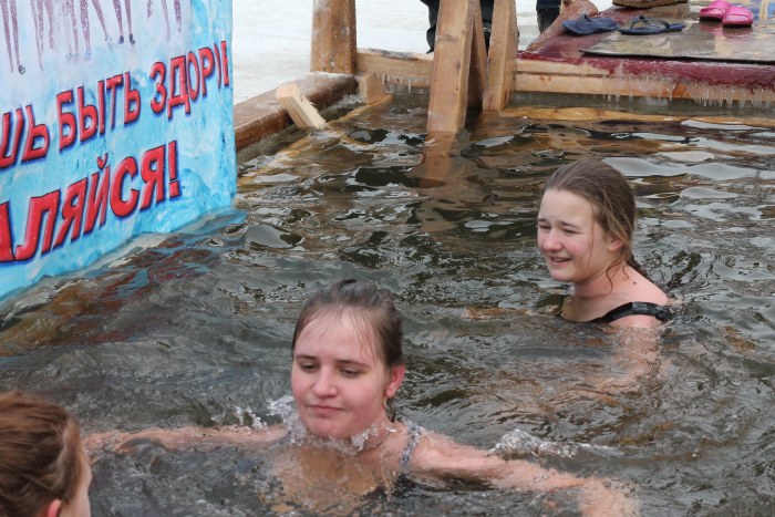 Новозыбковский десант высадился на Крещение в городе Клинцы 