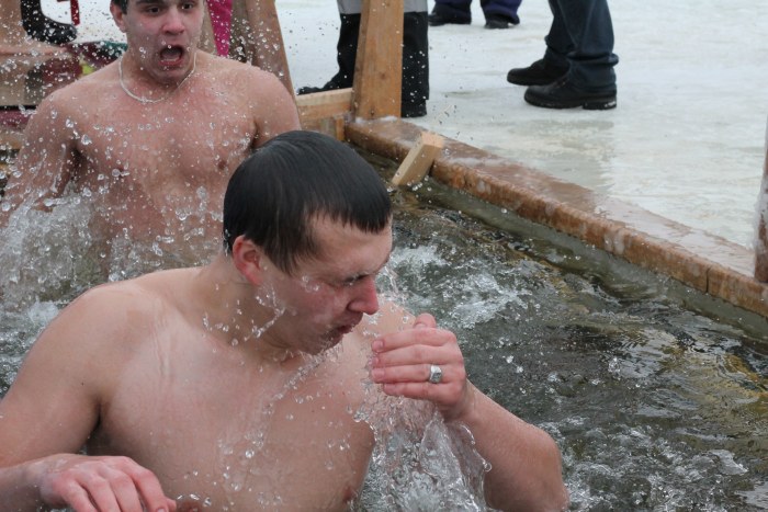 Новозыбковский десант высадился на Крещение в городе Клинцы 