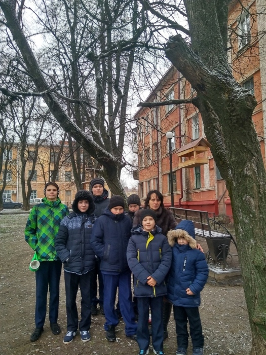В Клинцах прошла акция «Покормите птиц зимой»