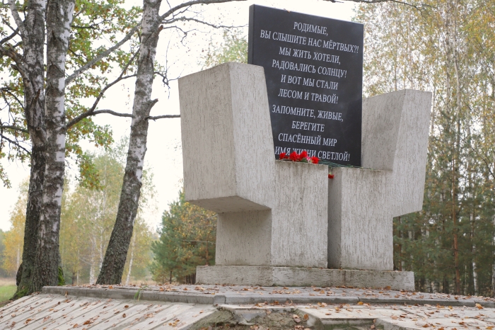 В Клинцовском районе закончилось благоустройство мемориального комплекса «Речечка»
