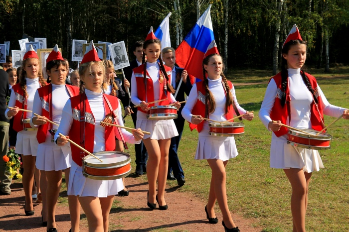 В мемориальном комплексе «Речечка» состоялся митинг-реквием, посвящённый 74-й годовщине освобождения Клинцовского района