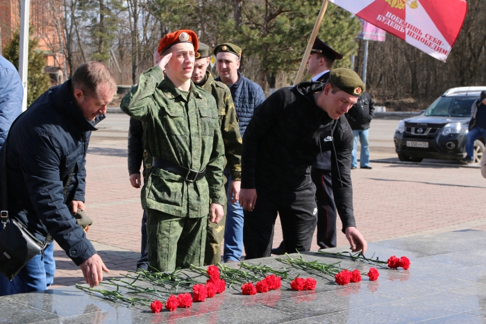 В Клинцах отмечают День войск национальной гвардии