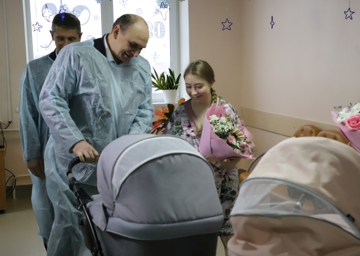 Первым малышом, родившимся в Клинцах в 2020 году, стала девочка
