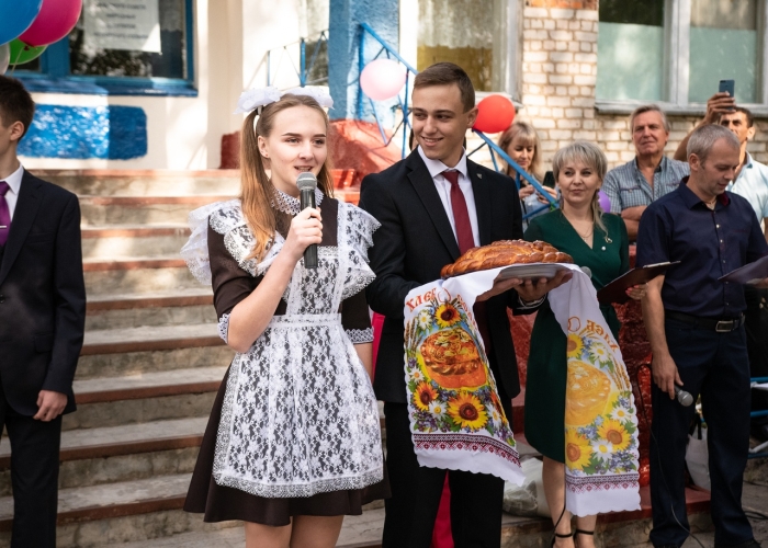 1 сентября в Клинцовском районе проходят школьные линейки