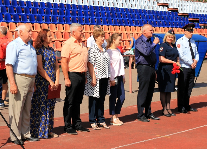 В Клинцах проходит международный турнир по футболу, посвященный памяти Героя России Валерия Шкурного